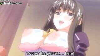 Sensual young beauty in tights gets hot cumshot