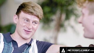 HETEROFLEXIBLE - Red Head Jock Eric Friendly Passionately Fucks New Lonely Twinky Next Door Max Lorde