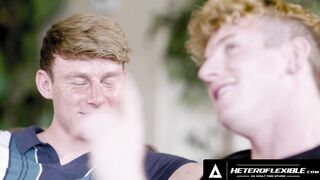 HETEROFLEXIBLE - Red Head Jock Eric Friendly Passionately Fucks New Lonely Twinky Next Door Max Lorde