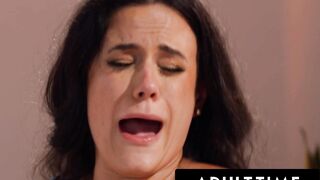 ADULT TIME - Lonely Milf Penny Barber Gets CREAMPIED By Neighborhood 19 Year Old! HE DIDN'T PULL OUT!