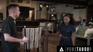 VIRGIN TABOO Black Goddess Cali Caliente Snitches On Cheating Fuckboy To Have Him All To Herself