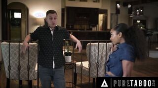 VIRGIN TABOO Black Goddess Cali Caliente Snitches On Cheating Fuckboy To Have Him All To Herself