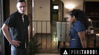 VIRGIN TABOO Black Goddess Cali Caliente Snitches On Cheating Fuckboy To Have Him All To Herself