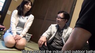 Japanese hotwife swapping first time foursome prank scenario