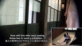 Japanese hotwife swapping first time foursome prank scenario