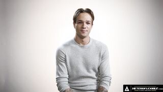 HETEROFLEXIBLE - How Guys Orgasm With Seductive Stud Jayden Marcos! VIEW HIM JERK OFF! FULL CLIP