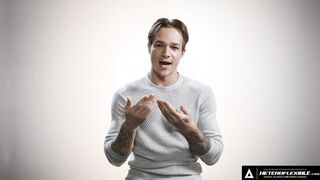 HETEROFLEXIBLE - How Guys Orgasm With Seductive Stud Jayden Marcos! VIEW HIM JERK OFF! FULL CLIP
