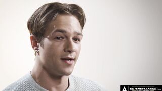 HETEROFLEXIBLE - How Guys Orgasm With Seductive Stud Jayden Marcos! VIEW HIM JERK OFF! FULL CLIP