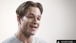 HETEROFLEXIBLE - How Guys Orgasm With Seductive Stud Jayden Marcos! VIEW HIM JERK OFF! FULL CLIP