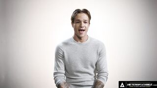 HETEROFLEXIBLE - How Guys Orgasm With Seductive Stud Jayden Marcos! VIEW HIM JERK OFF! FULL CLIP