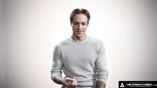 HETEROFLEXIBLE - How Guys Orgasm With Seductive Stud Jayden Marcos! VIEW HIM JERK OFF! FULL CLIP
