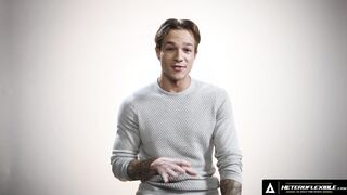 HETEROFLEXIBLE - How Guys Orgasm With Seductive Stud Jayden Marcos! VIEW HIM JERK OFF! FULL CLIP