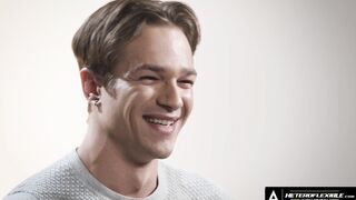 HETEROFLEXIBLE - How Guys Orgasm With Seductive Stud Jayden Marcos! VIEW HIM JERK OFF! FULL CLIP