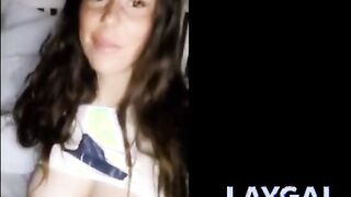 Cute 18-Year-Old Amateur Fingers Herself