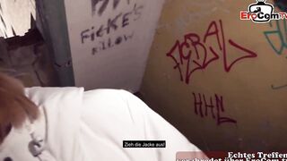 Young bimbos Minori seduces for sex into ruins