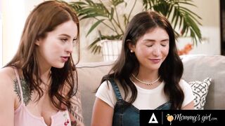 MOMMY'S CUNT WITH MOUTH - Beautiful Jane Wilde & Her Stepsisters Team Up To Banged! Their Big Tit Stepmom Penny Barber