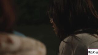 Lesbian babe inviting ex gf and fuck her