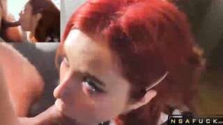 Sexy Redhead Schoolgirl Fantastic Blowjo
