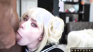 Toga Himiko Deep Sucking Big Dick until