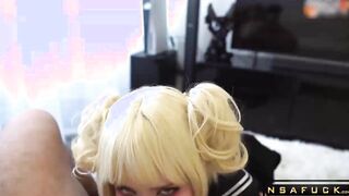 Toga Himiko Deep Sucking Big Dick until