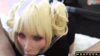 Toga Himiko Deep Sucking Big Dick until