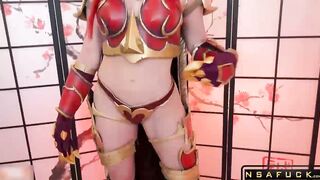 Hot Busty Alexstrasza from World of Warc
