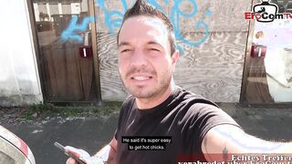 Young hobby hooker Joana Kaiser goes on a sex date