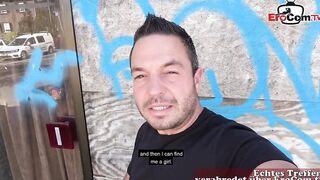 Young hobby hooker Joana Kaiser goes on a sex date