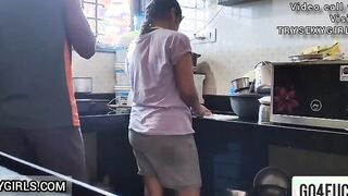 Indian Bhai Ne Apne Sister ke sath Kitchen Me