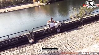 Sex met inside a outside park with a sexy woman