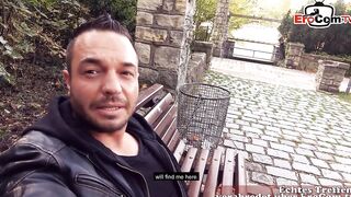 Sex met inside a outside park with a sexy woman