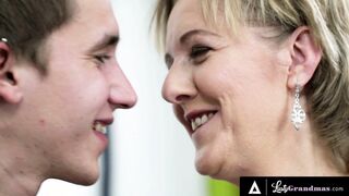 LUSTYGRANDMAS - Sensual Grandma Wants Her Load Of Cum From A Stud