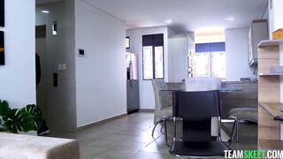 Fucking my stepdaughter while she phone to her BF