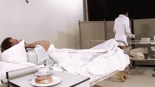 Hot doctor fucking her lucky patient