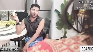 Big Boobs Indian MILF Bhabhi Saree and Fucks with Devar Ji