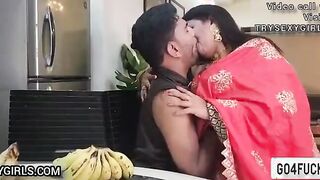 Big Boobs Indian MILF Bhabhi Saree and Fucks with Devar Ji