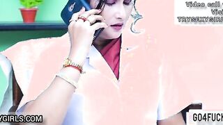 Indian Hot Doctor Close-Up Sisters Husband sex with sexy Doctor