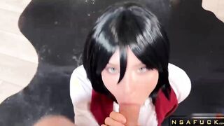 Eren Yeagers Rough Fuck Session p1
