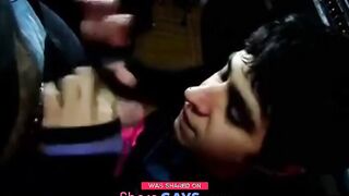 Twink's Webcam Blowjob and Facial