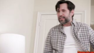 Couple invites sibling in law to experience anal