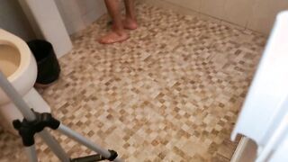 I Caught My Sister's Boyfriend in the Bath and Titty-Fucked Him