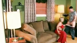 Vintage-DP mit vollbusiger MILF