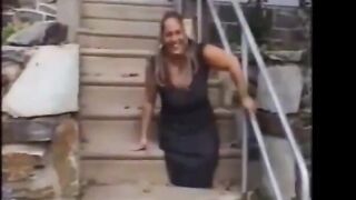 Chubby Amputee Adult Video Outdoors