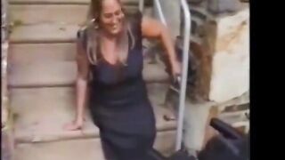 Chubby Amputee Adult Video Outdoors