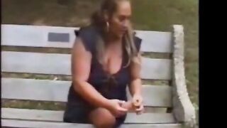 Chubby Amputee Adult Video Outdoors