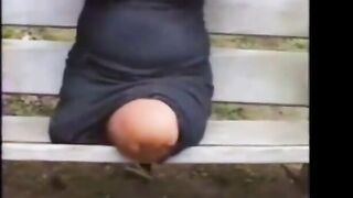 Chubby Amputee Adult Video Outdoors