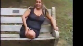 Chubby Amputee Adult Video Outdoors