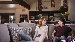 Serene Siren caught Max Fills and his stepsister Scarlet Skies fucking