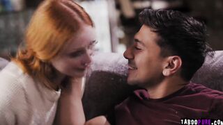 Serene Siren caught Max Fills and his stepsister Scarlet Skies fucking
