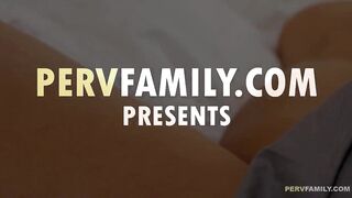 Family Roleplay with huge boobies daughter